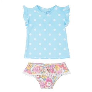 Feather 4 arrow 2T girls swimsuit